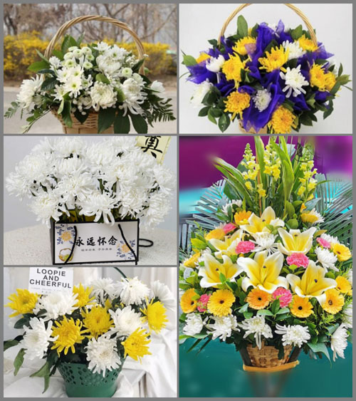 贵州毕节市黔西县红林乡六斗村白事提篮配送